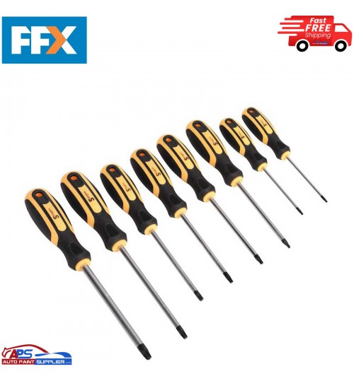 S0897 Siegen Torx (TX) Soft Grip Screwdriver Set - 8 Piece